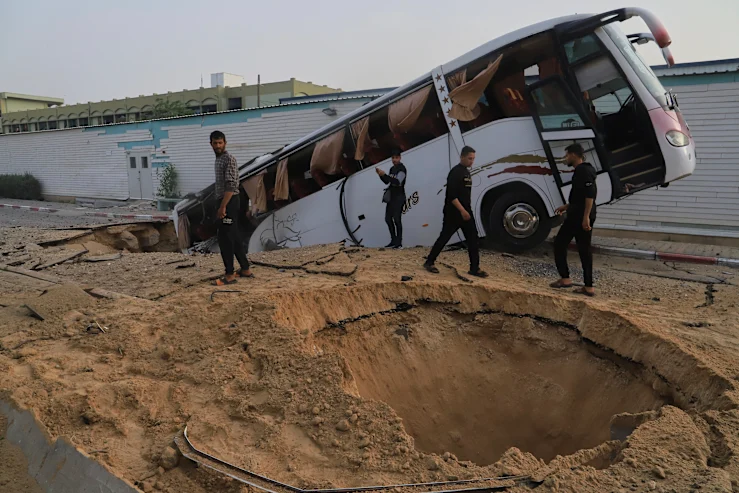 At Least 82 Dead as Israeli Airstrikes Pound Gaza, Rescuers Say
