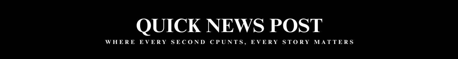Quick News Post
